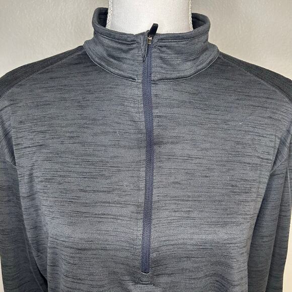 Kuhl mens Alloy 1/4 zip mock neck graphite thumb holes pullover size XL - Picture 2 of 10